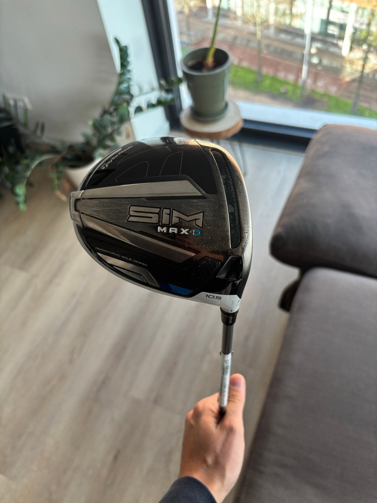 Taylormade SIM Max D Driver 10.5 met Fujikura Speeder Shaft, Ophalen, Gebruikt, Club, Overige merken