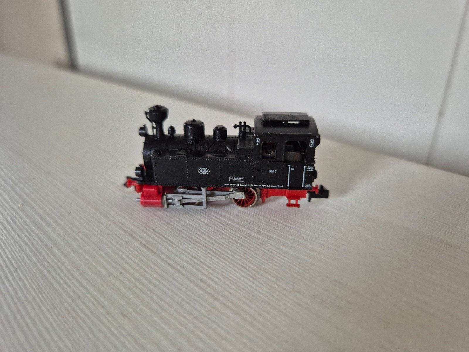 Mooie Fleischmann N-spoor stoomloc 7000, Gebruikt, Fleischmann, Ophalen of Verzenden, Gelijkstroom