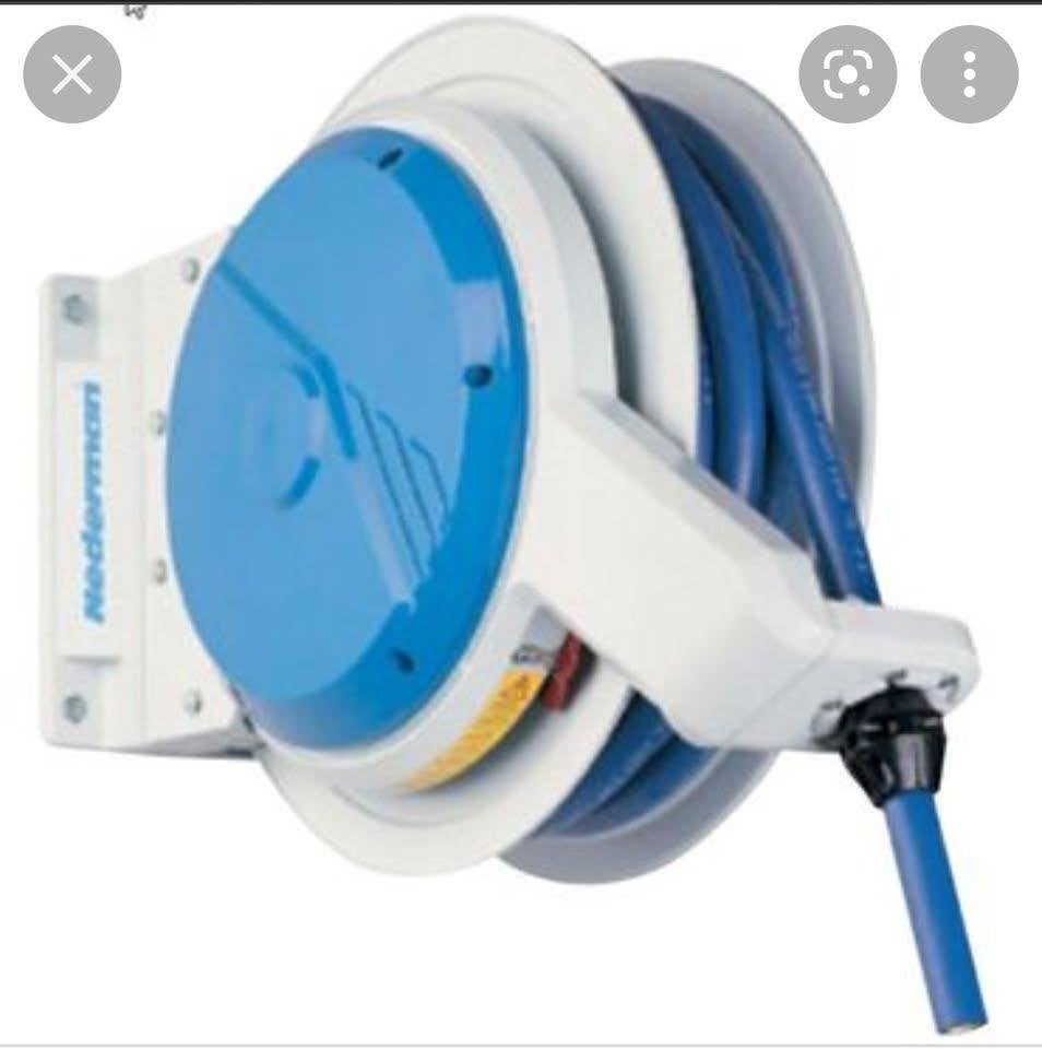 Nederman Slanghaspel 884, Doe-het-zelf en Verbouw, 100 liter of meer, Ophalen, Nieuw, Minder dan 200 liter/min