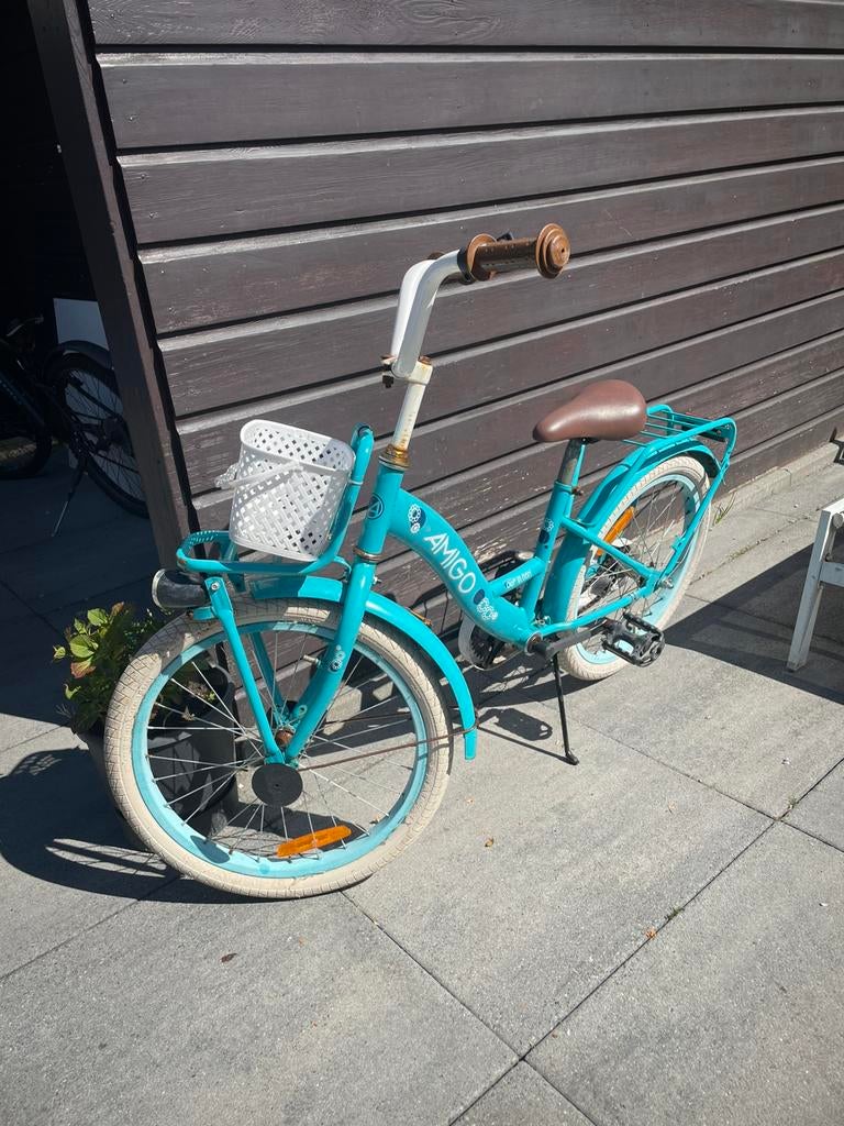 Kinderfiets 20 inch Amigo, Ophalen, Gebruikt, Terugtraprem, 20 inch