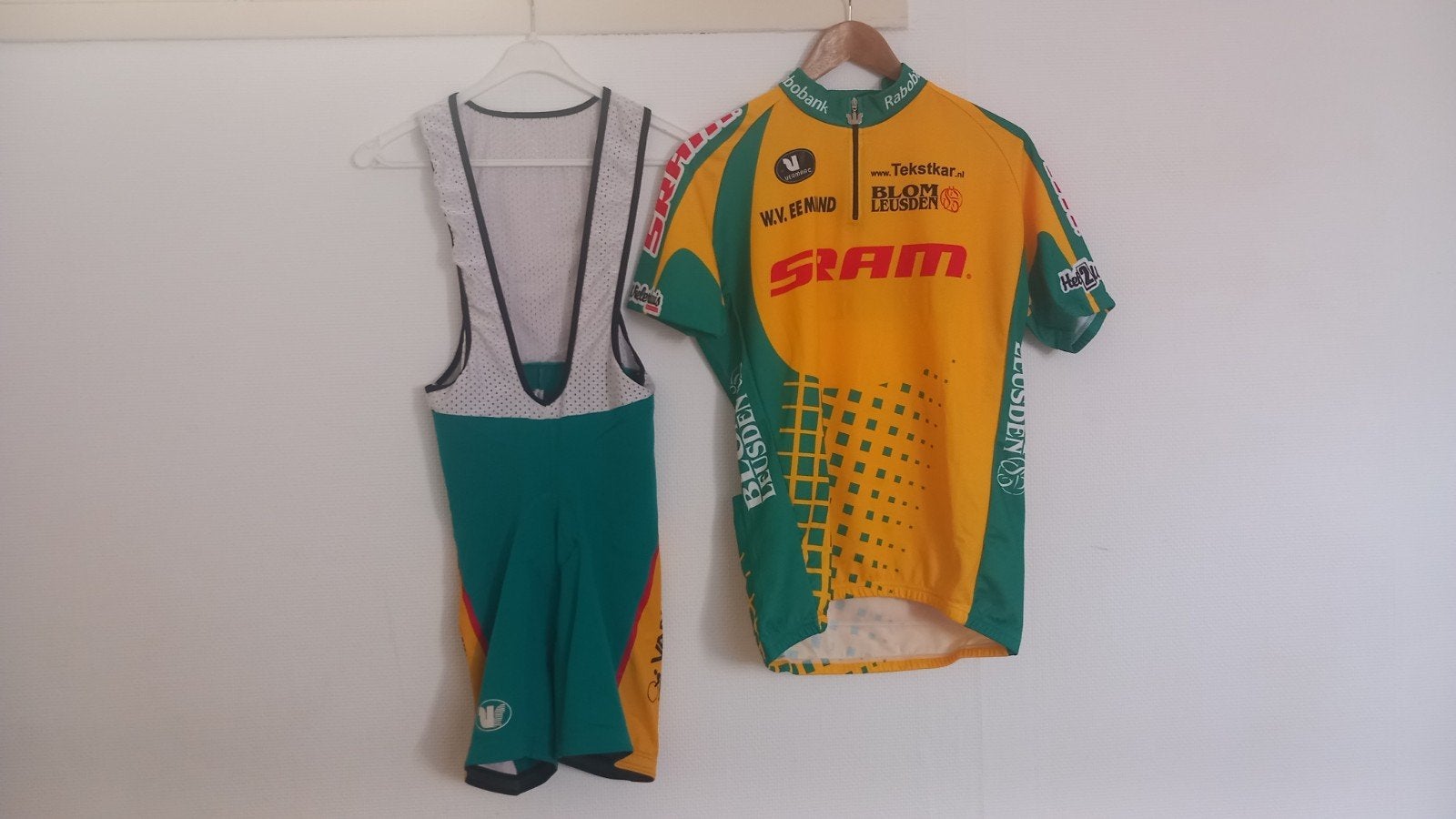 Vintage Vermarc Sport Wieleroutfit - Maat XL, Fietsen en Brommers, Fietsaccessoires | Fietskleding, Gebruikt, Heren, Vermarc Sport