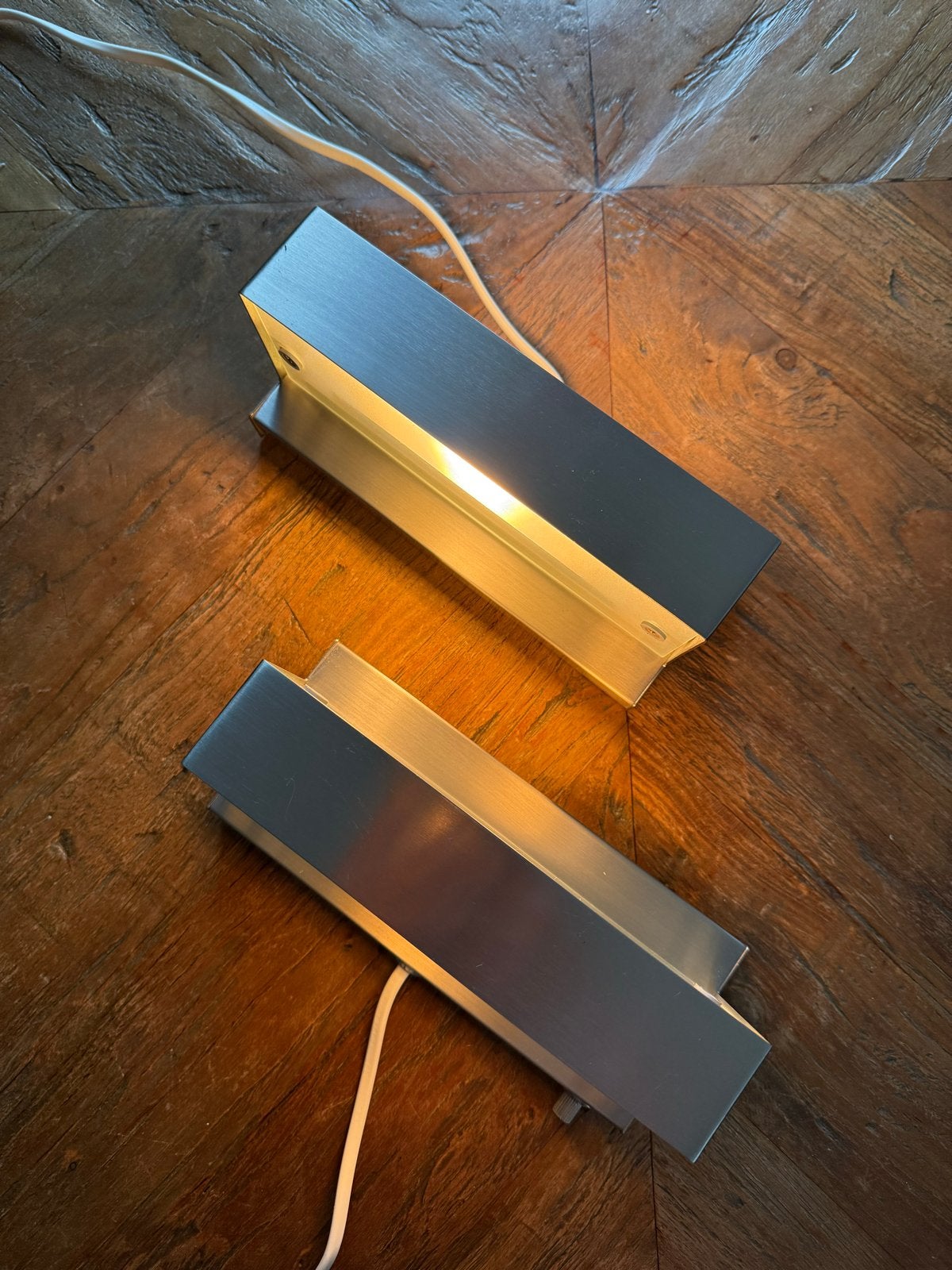 Set van 4 Halogeen lampen, Overige merken, Gebruikt, Zilver, Dimbaar
