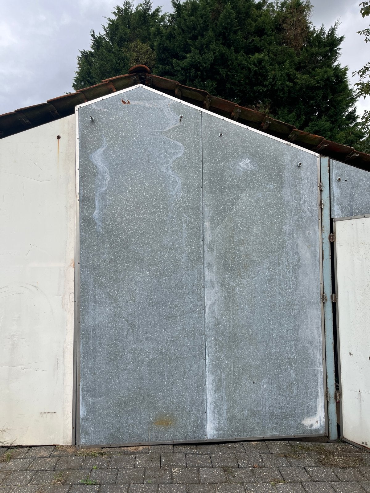 Gebruikte sandwichpanelen 10cm dik, ca. 30m2, Doe-het-zelf en Verbouw, Platen en Panelen, Ophalen, Gebruikt, 100 mm of meer