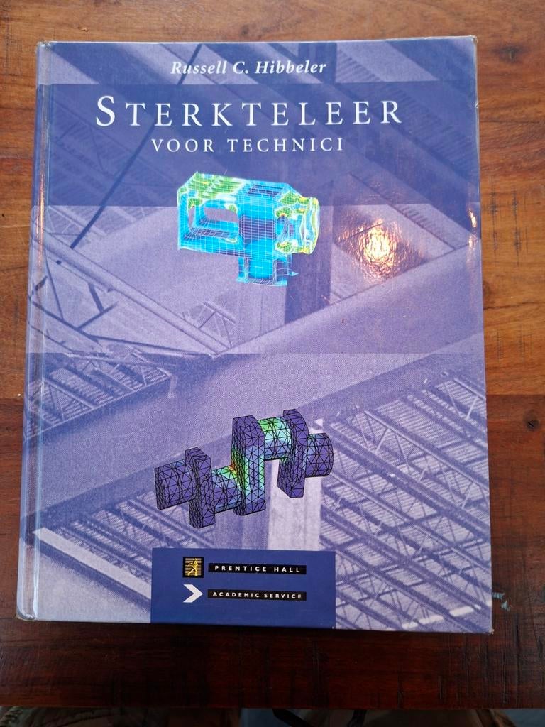 Sterkteleer voor Technici - Russell C. Hibbeler, Ophalen of Verzenden, Gelezen, Werktuigbouwkunde, Russell C. Hibbeler
