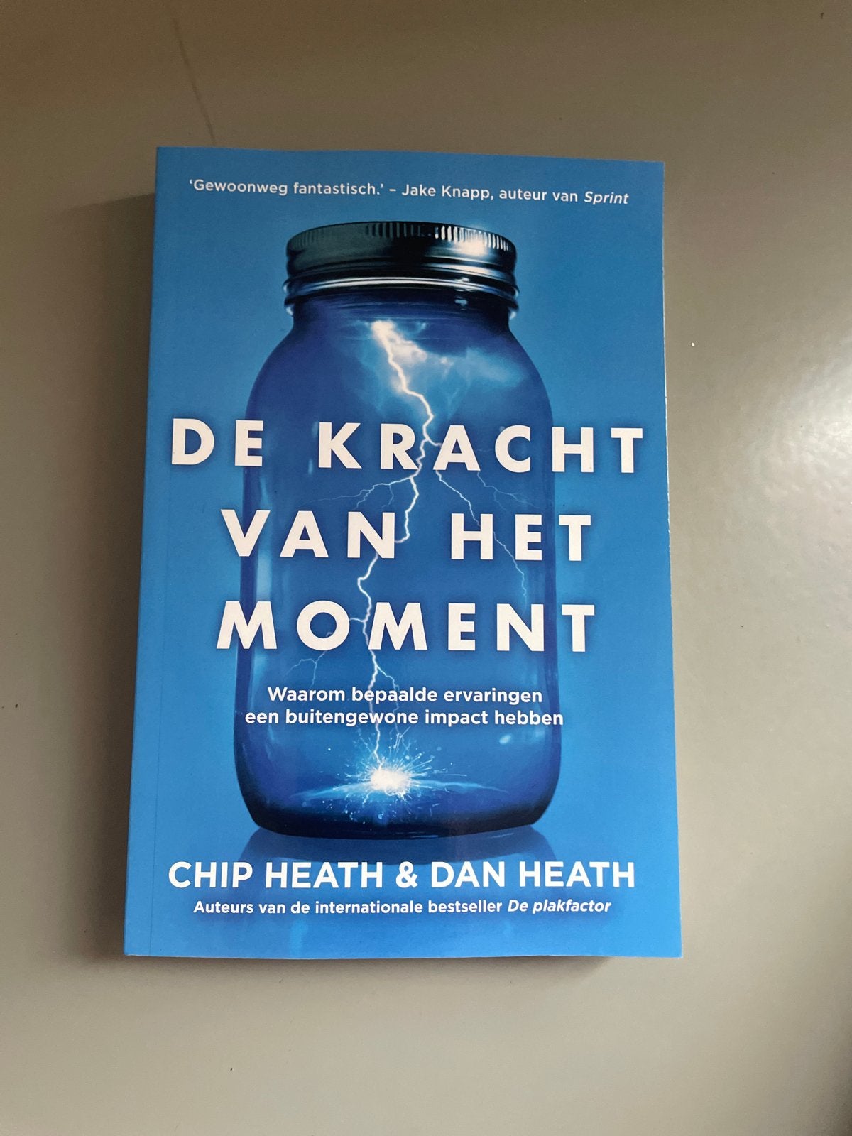 De Kracht van het Moment - Chip Heath & Dan Heath, Ophalen of Verzenden, Zo goed als nieuw