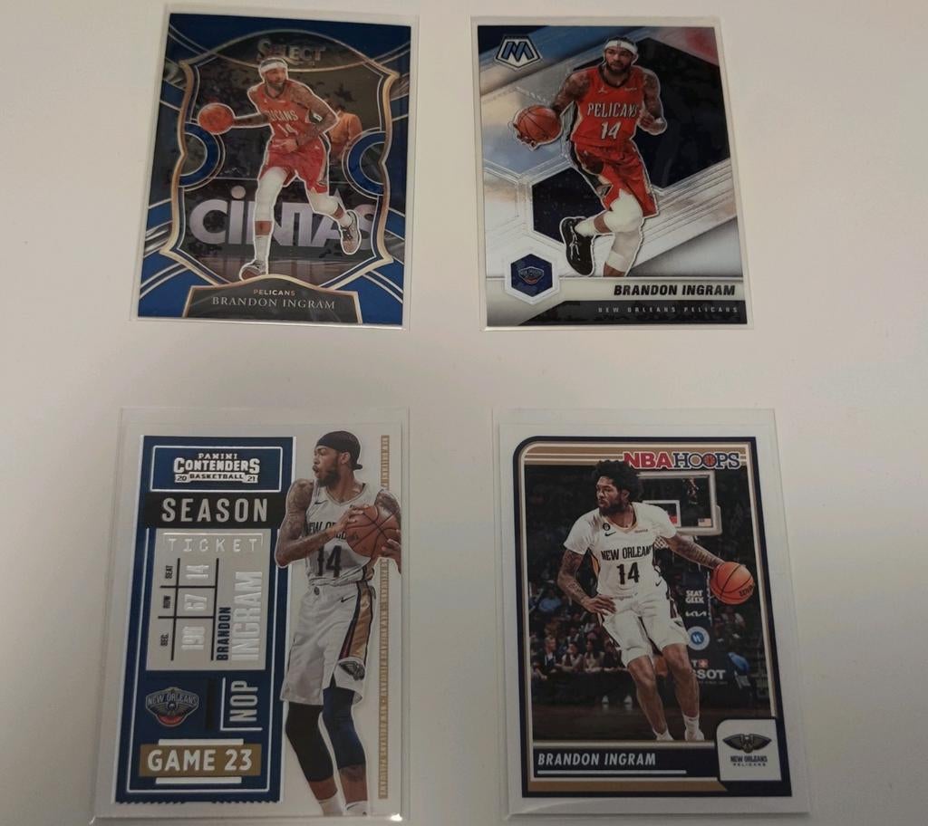 Brandon Ingram NBA kaarten set, Hobby en Vrije tijd, Verzamelkaartspellen | Overige, Ophalen of Verzenden