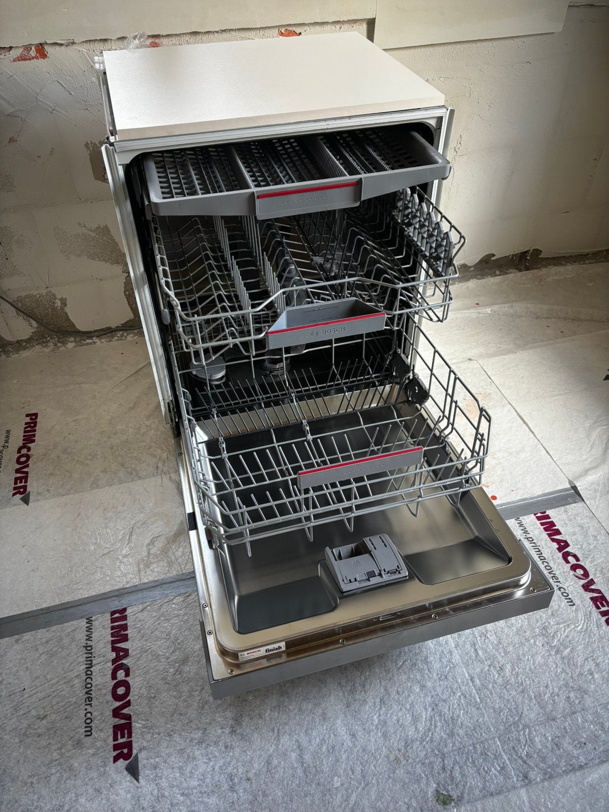 Bosch inbouw vaatwasmachine 3 jaar oud, Ophalen, 60 cm of meer, Zo goed als nieuw, Inbouw
