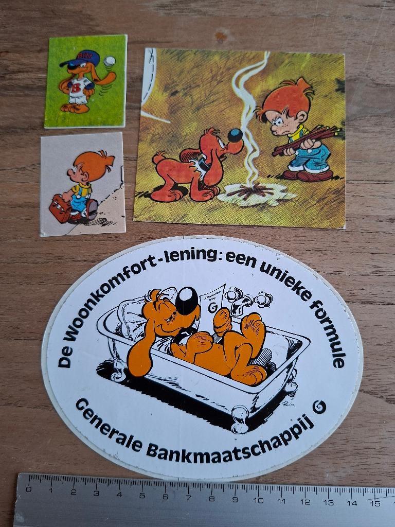 Stickers  bollie en billy, Ophalen of Verzenden, Zo goed als nieuw, Strip of Tekenfilm