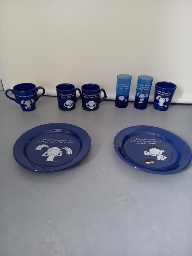 Blue Band 1999/2000/2001, Verzamelen, Glas en Borrelglaasjes, Zo goed als nieuw, Overige typen, Ophalen