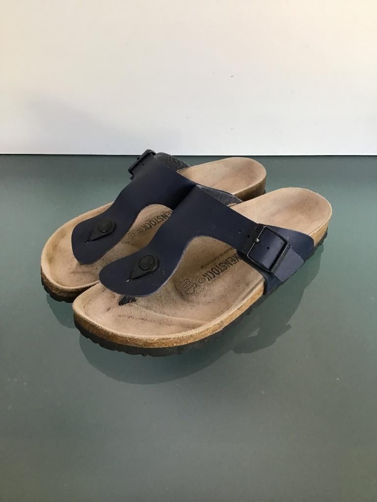 Birkenstock Ramses blauw 38 | Gratis verzenden, Slippers, Zo goed als nieuw, Birkenstock, Verzenden