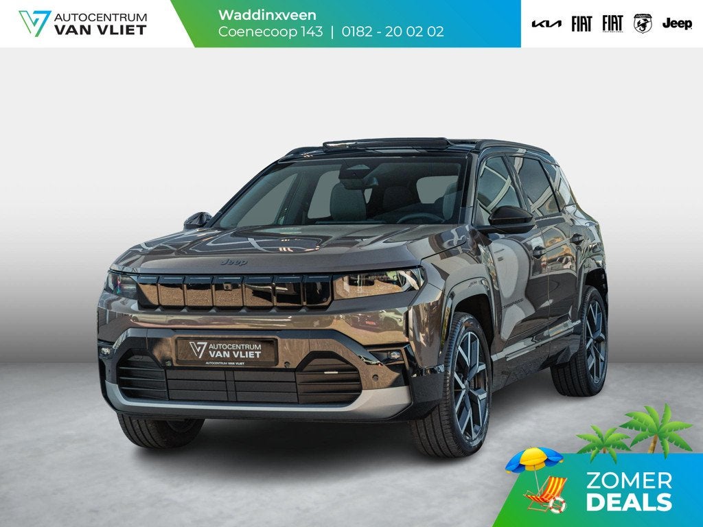 Jeep Compass First Edition 74 kWh | Adapt. Cruise | Camera |, Auto's, Jeep, 31 min, 600 kg, 1000 kg, SUV of Terreinwagen