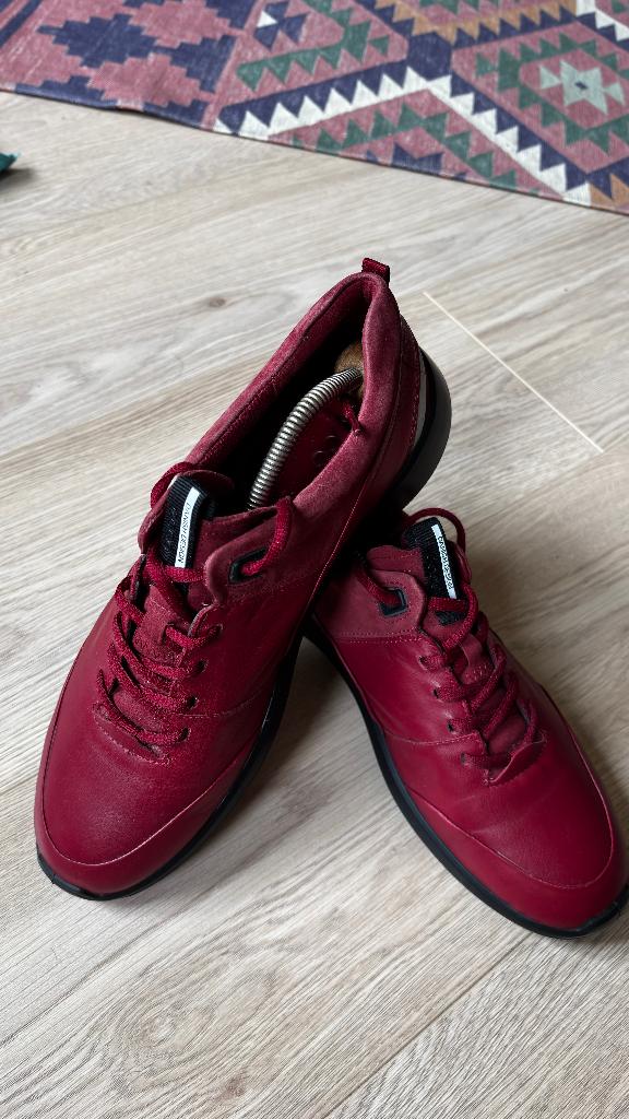 ECCO Soft 5 Sneaker, Kleding | Dames, Schoenen, Ecco, Ophalen of Verzenden, Rood, Sneakers of Gympen