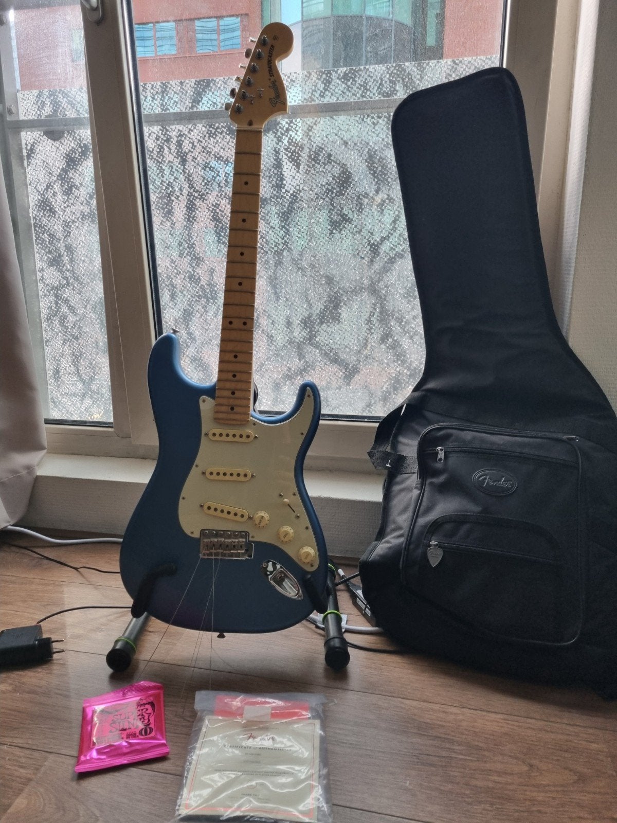 American performer stratocaster, Muziek en Instrumenten, Snaarinstrumenten | Gitaren | Elektrisch, Ophalen, Zo goed als nieuw