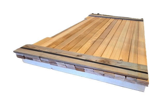 2.59 m² Red Cedar Rhombus profiel - nr: HP138