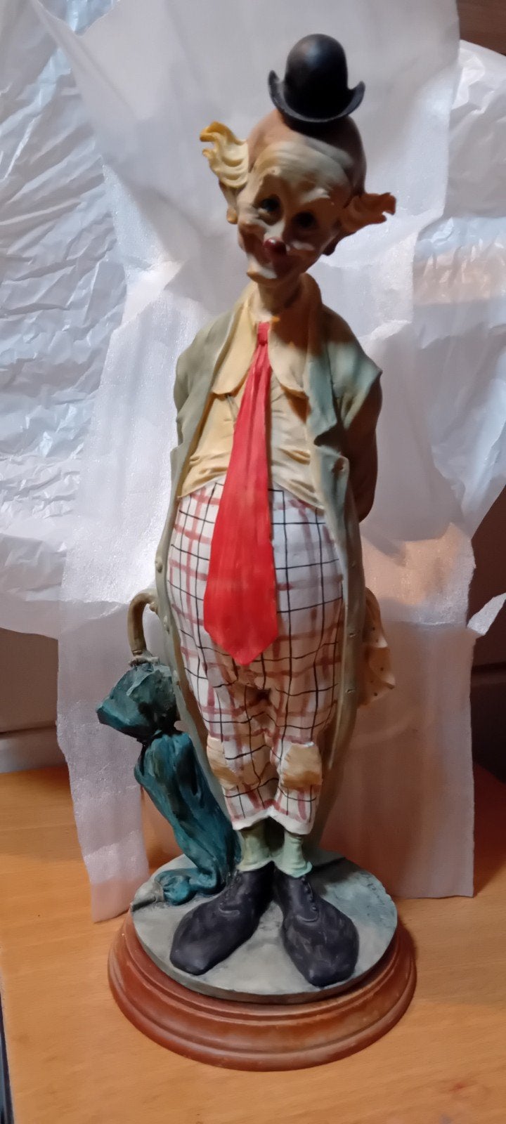 clown  porselein, Ophalen, Zo goed als nieuw, Mens