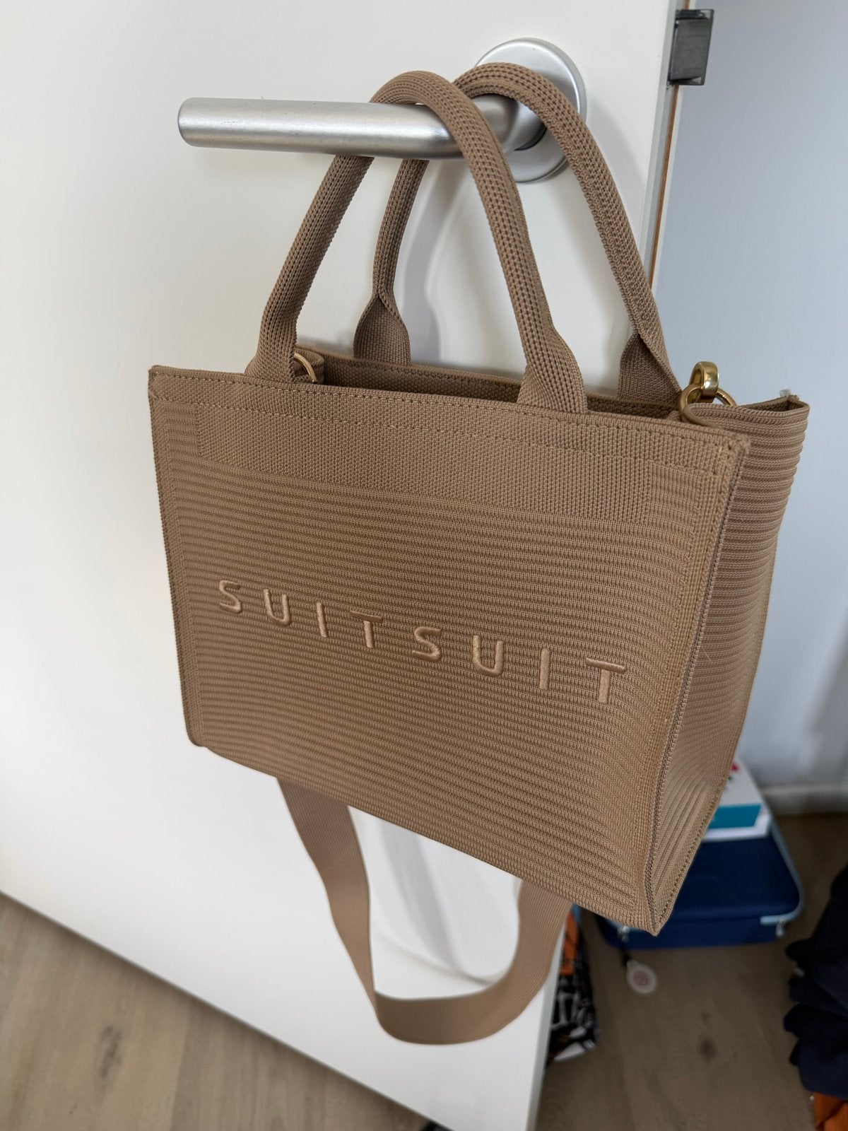 SUITSUIT Handtas/Schoudertas - Zo goed als nieuw, Ophalen of Verzenden, Zo goed als nieuw, Beige, Overige merken