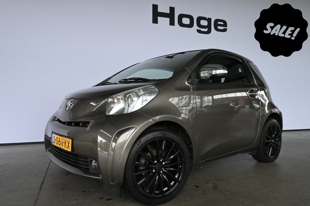 Toyota iQ 1.0 VVTi Aspiration Clima Elektrisch Pakket! Licht, Auto's, Toyota, Elektrische ramen, Stof, Gebruikt, 4 stoelen