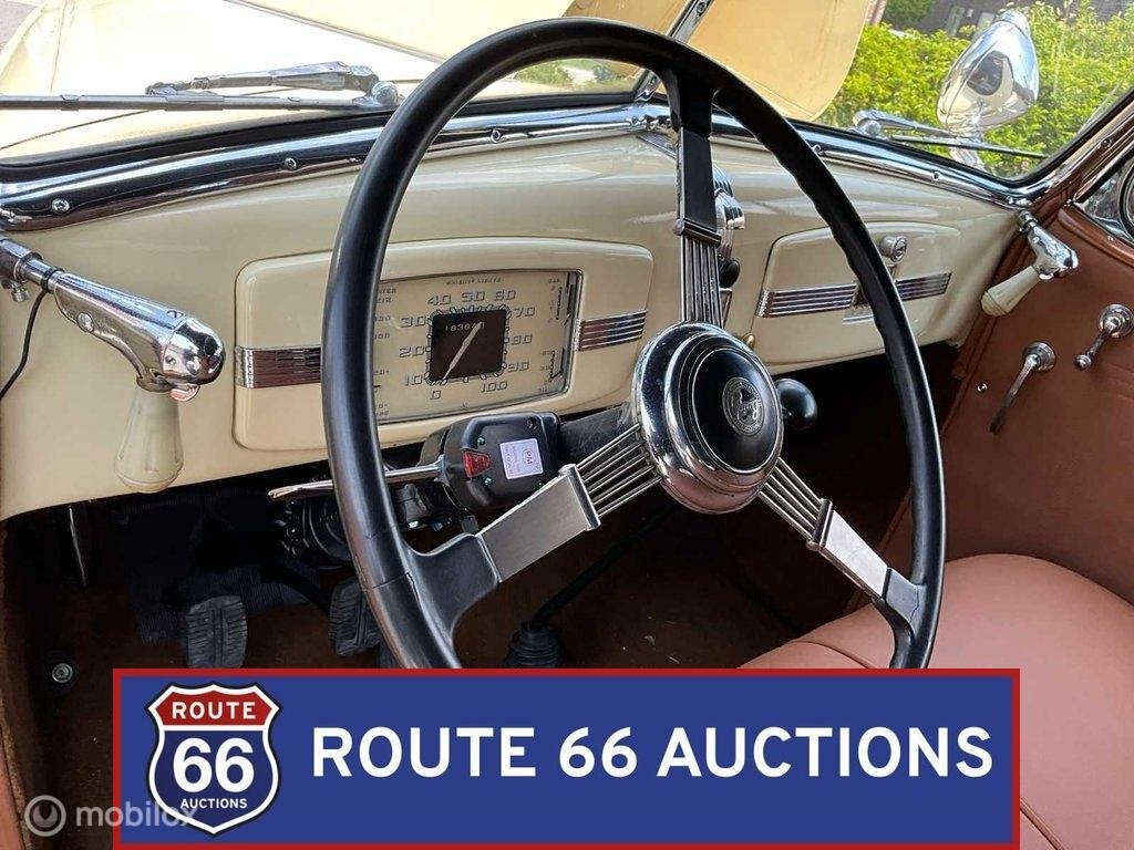 Buick Roadmaster | 1936 | Route 66 Auctions, Auto's, Oldtimers, Overige carrosserieën, Zwart, Bedrijf, Handgeschakeld