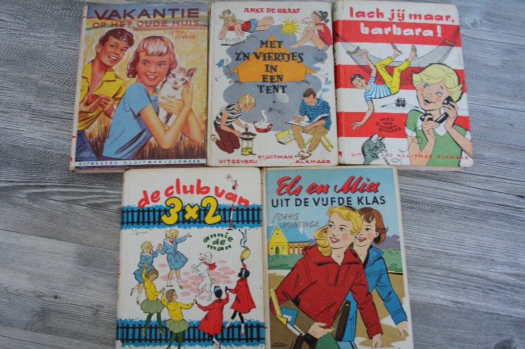 Kluitman meisjes boeken vintage, Boeken, Ophalen of Verzenden, Gelezen