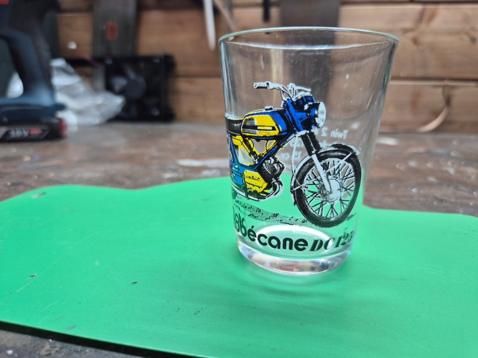 Vintage Motobécane Glas - 125cc Twin 2 Temps, Ophalen of Verzenden, Gebruikt