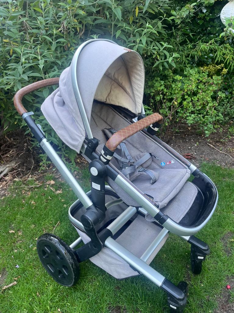 Joolz day3 amazing grey, Gebruikt, Verstelbare duwstang, Ophalen, Kinderwagen
