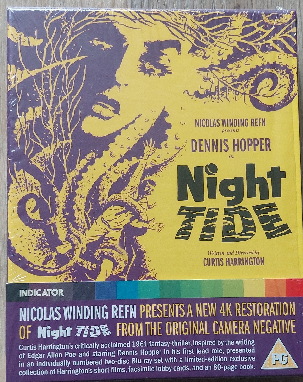Night Tide blu-ray (Indicator Powerhouse) Limited Edition, Cd's en Dvd's, Ophalen of Verzenden, Zo goed als nieuw, Filmhuis
