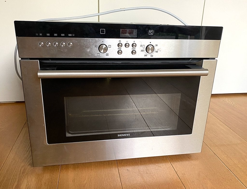 Combi oven Siemens HB84K550N, Witgoed en Apparatuur, Ovens, Gebruikt, Inbouw, Combi-oven, Siemens, 45 tot 50 cm, 45 tot 60 cm