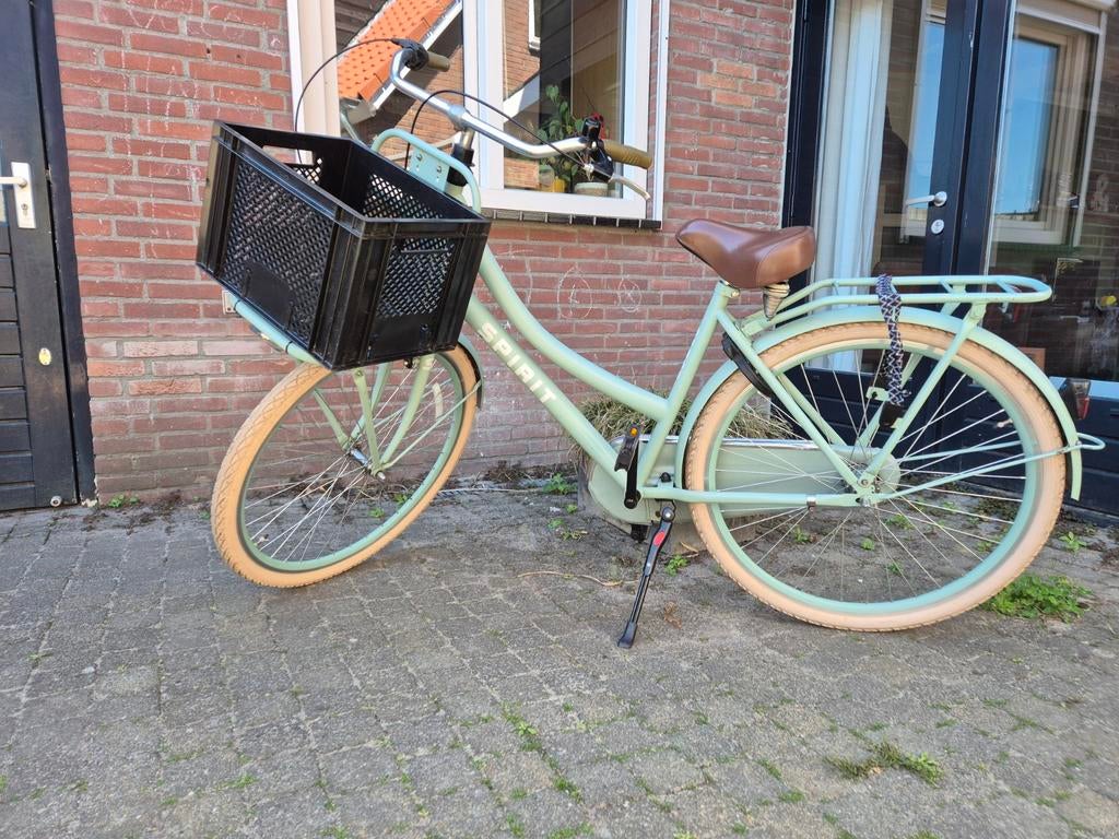 Kinder/Damesfiets Spirit Cargo 28 inch, 50 tot 53 cm, Ophalen, Zo goed als nieuw, Versnellingen