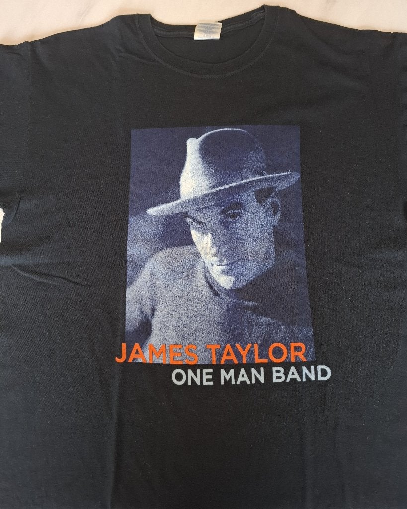 T-shirt James Taylor tour, Verzenden, Gebruikt, Kleding