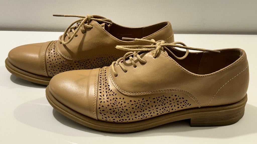 Anna Field beige veterschoenen (maat 41), Anna Field, Beige, Ophalen of Verzenden, Sneakers of Gympen