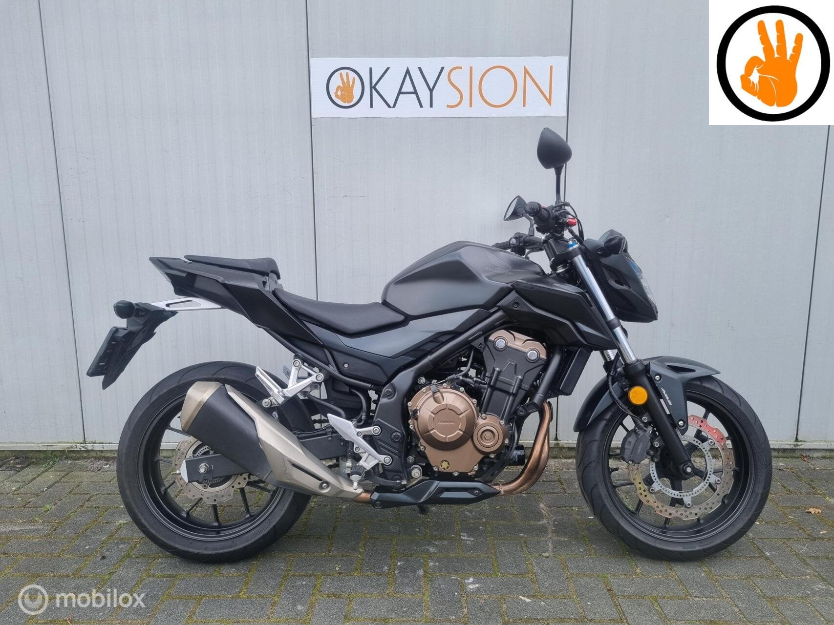 Leuke Honda CB 500 F (bj 2019) 35kw A2, Bedrijf, Toermotor, 471 cc, 12 t/m 35 kW