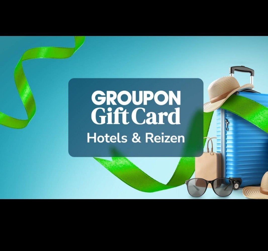 Groupon €75 tegoedbon – €40 NU WEG, Eén persoon, Cadeaubon