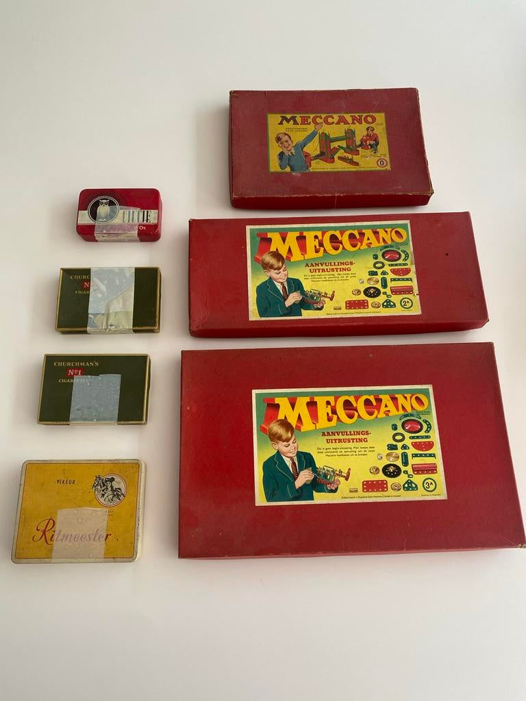 Vintage Meccano Bouwdozen, Hobby en Vrije tijd, Modelbouw | Auto's en Voertuigen, Overige merken, Gebruikt, 1:32 tot 1:50, Overige typen