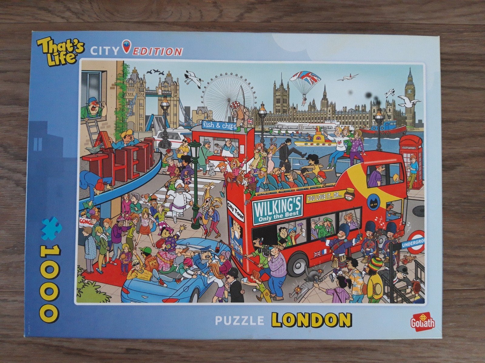 That's life city editon London, Ophalen of Verzenden, 500 t/m 1500 stukjes, Zo goed als nieuw