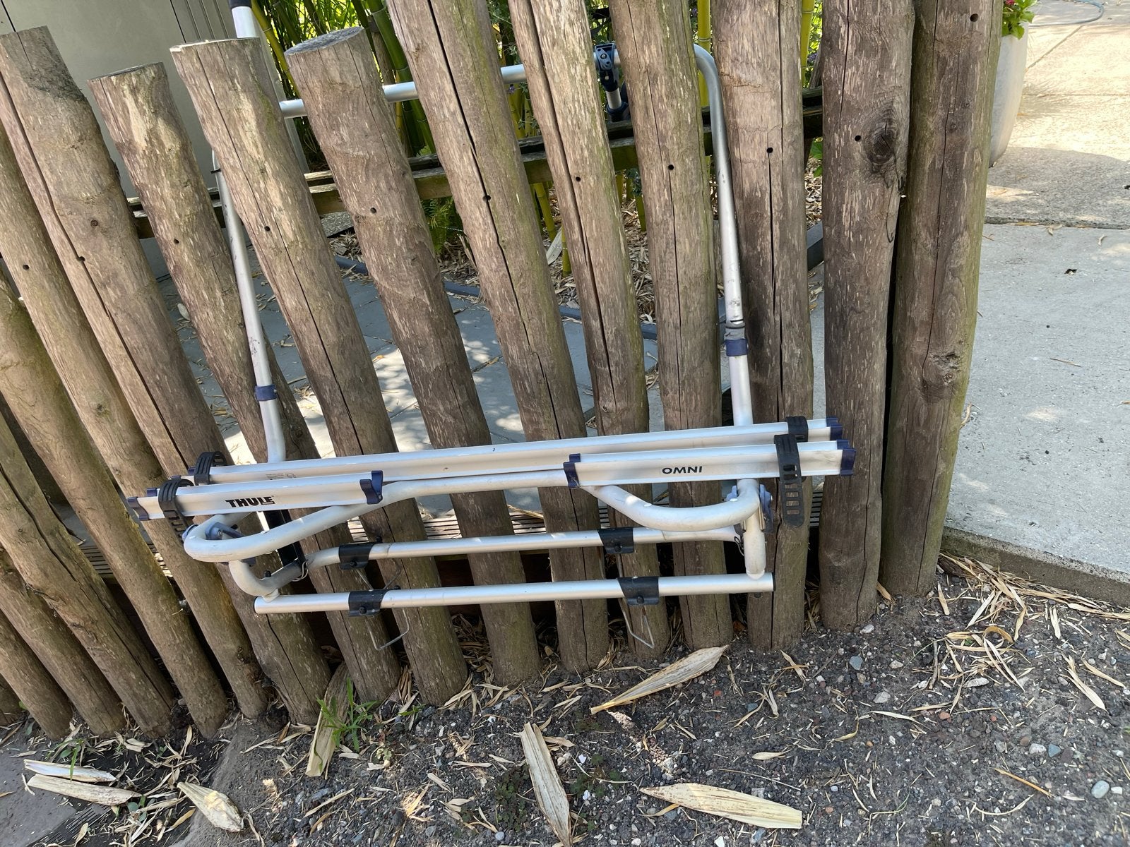Thule Omni fietsendrager voor 2 fietsen, Ophalen, 2 fietsen, Gebruikt, Achterklepdrager