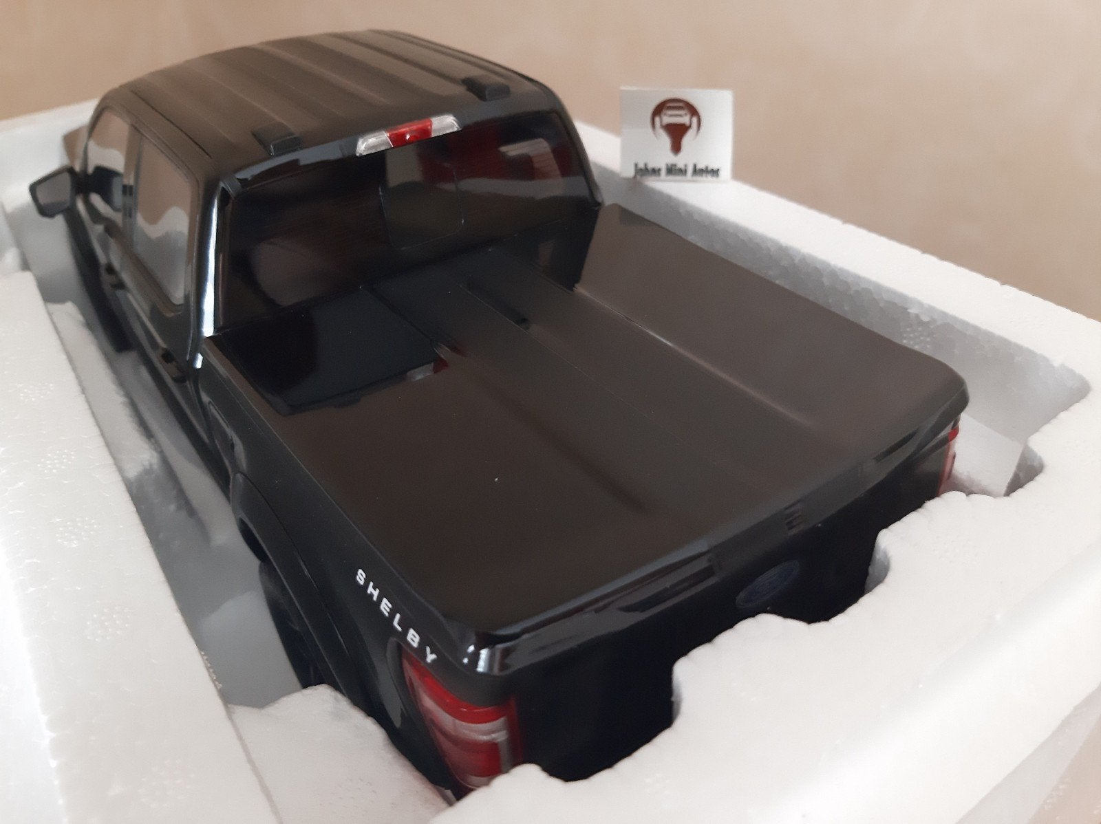 Ford Shelby F-150 Centennial Edition 2024 Zwart in 1:18, Overige merken, Auto, Nieuw, Ophalen of Verzenden