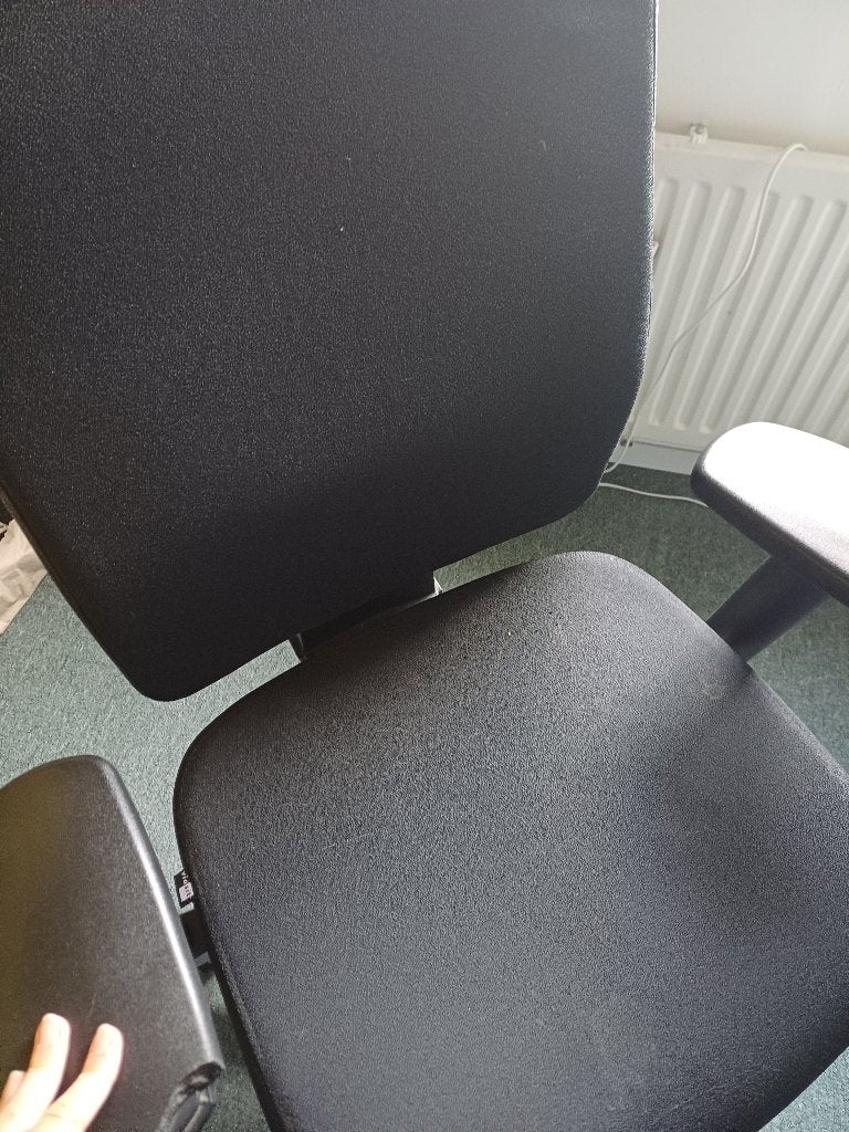 bureaustoel verstelbaar, Huis en Inrichting, Bureaustoelen, Ophalen, Gebruikt, Zwart, Bureaustoel