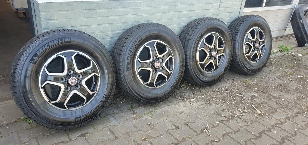 TOPSTAAT - DOT2022 Fiat Ducato 5x130 camper velgen boxer, Auto-onderdelen, Banden en Velgen, Bestelwagen, 16 inch, Banden en Velgen
