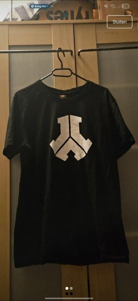Defqon.1 T-shirt - Maat L, Kleding | Heren, Maat 52/54 (L), Zwart, Nieuw, Ophalen of Verzenden