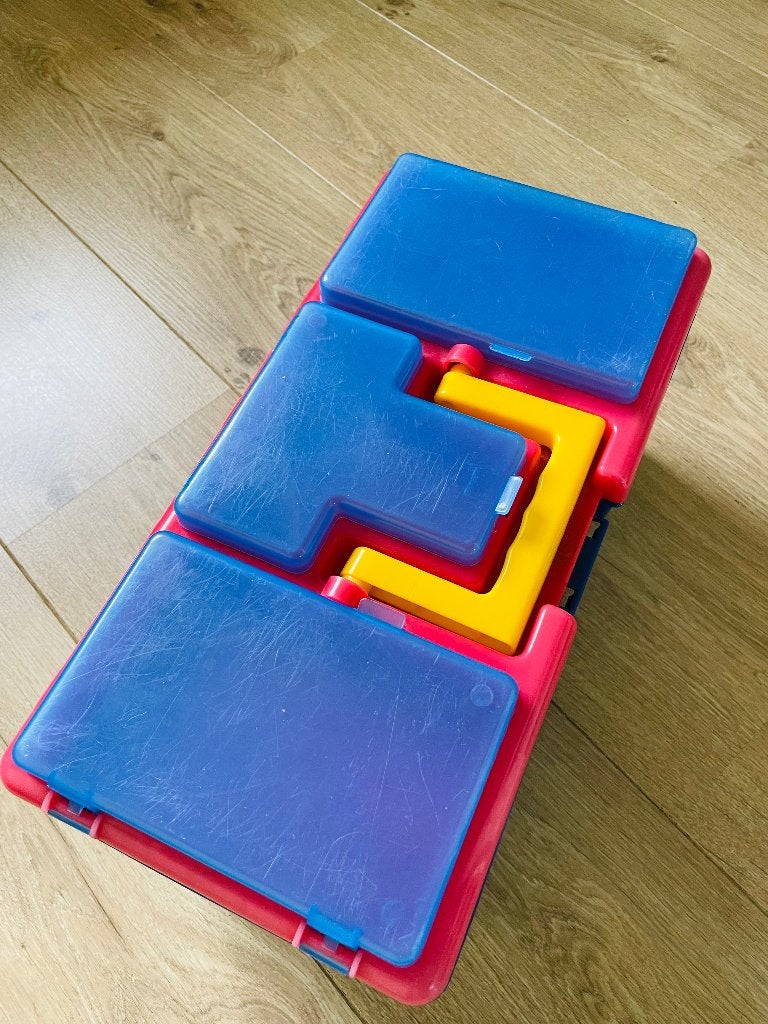 Gereedschapskist met inhoud speelgoed, Ophalen, Gebruikt, Bouwen