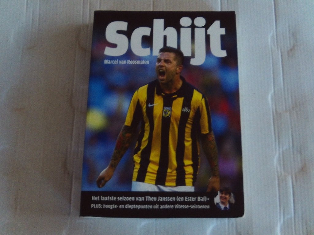 schijt - marcel van roosmalen - theo janssen, Eén stripboek, Ophalen of Verzenden, Gelezen