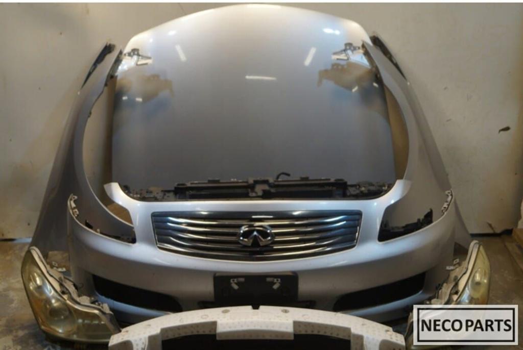 INFINITI G35 G37 VOORKOP VOORSCHERM VOORBUMPER MOTORKAP BUMP, Gebruikt, -, -, Ophalen of Verzenden