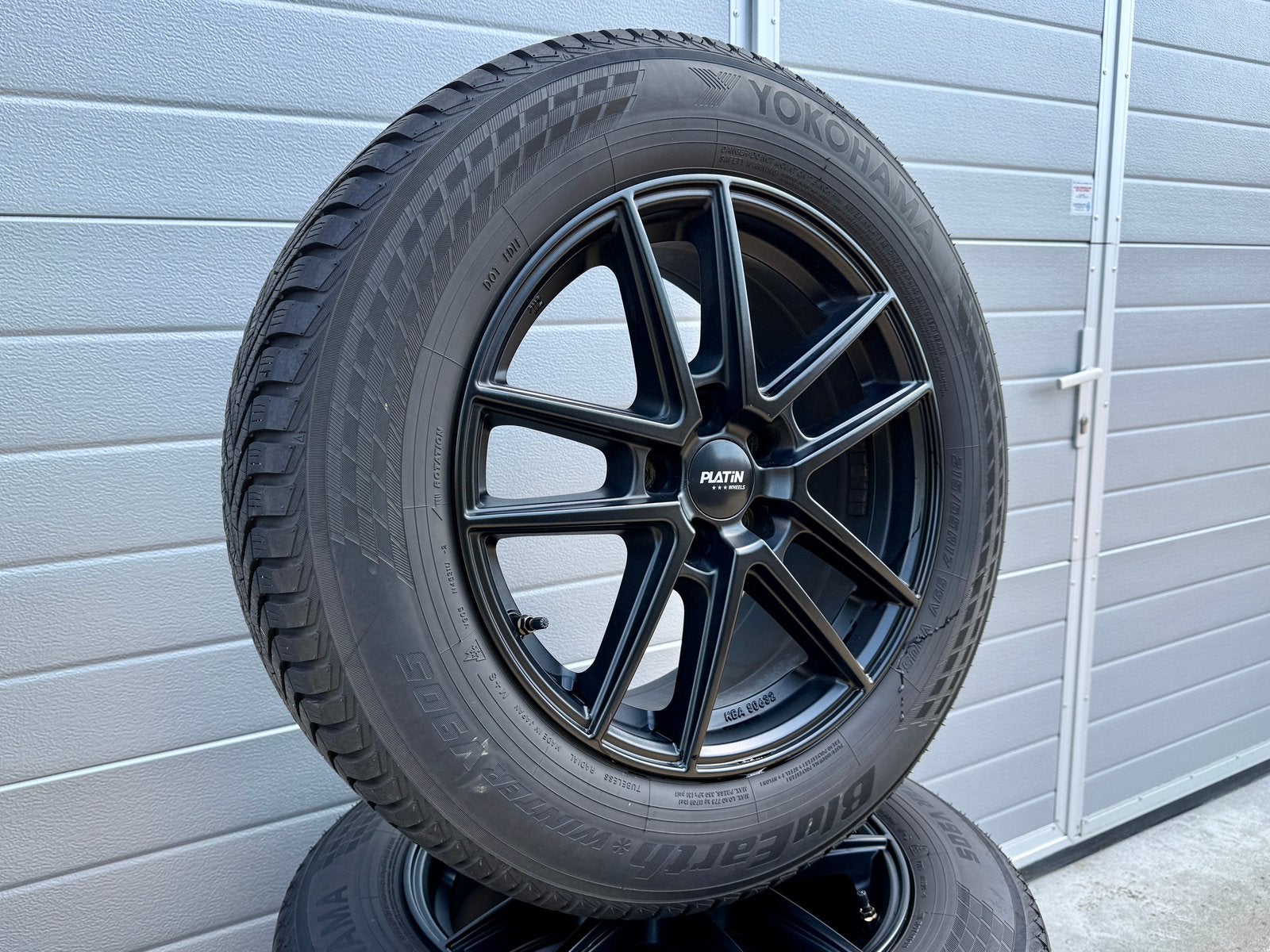 Set winterwielen - Kia Sportage / Hyundai Tucson - 215/65/17, Ophalen, Banden en Velgen, 17 inch, Winterbanden