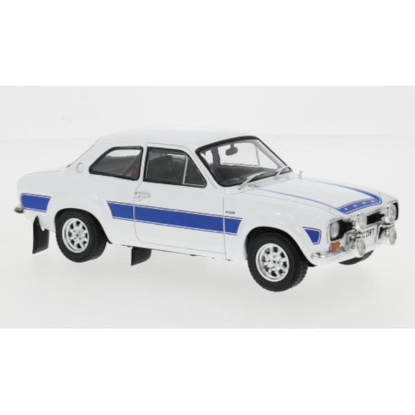 Ford Escort MK I RS 2000 1973 Wit Modelauto 1/24 Whitebox, Hobby en Vrije tijd, Modelauto's | 1:24, Overige merken, Whitebox, Auto