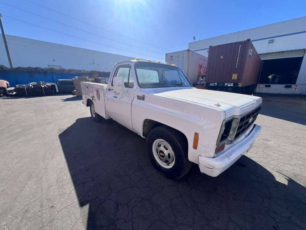 1978 chevrolet C20 utility project truckje roundeye, Auto's, Automaat, Achterwielaandrijving, Overige carrosserieën, Wit
