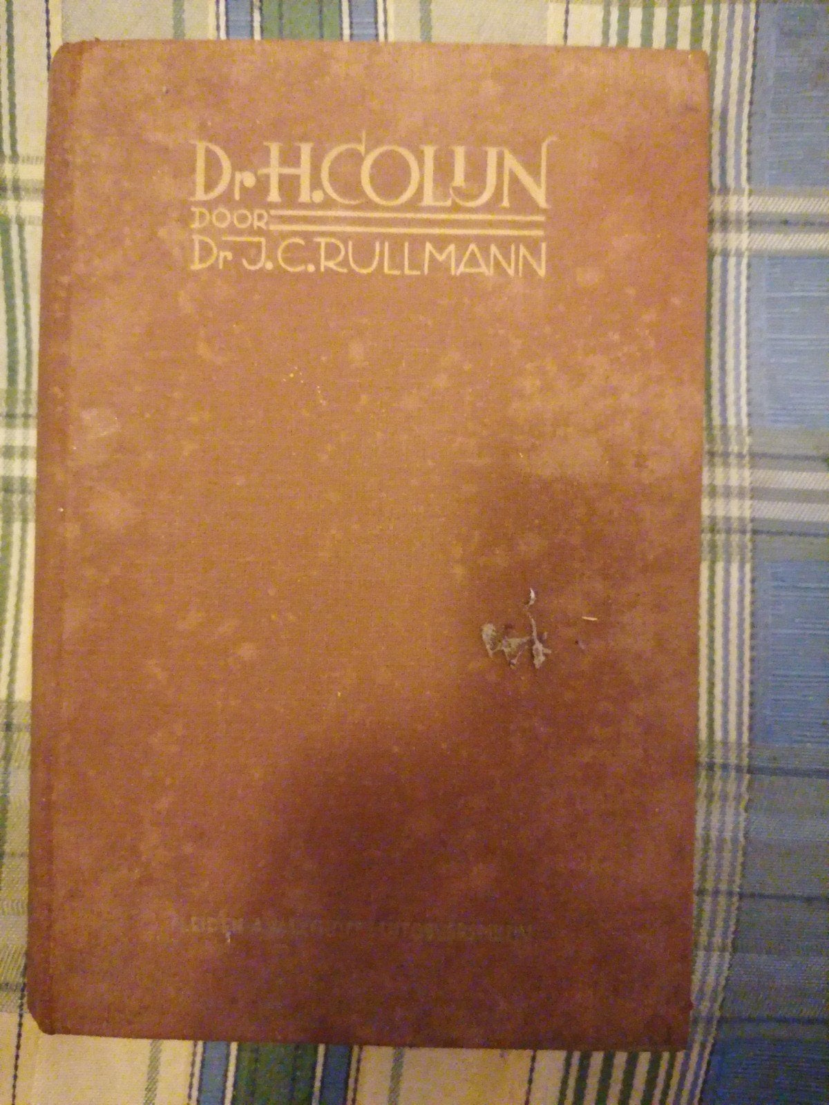 Dr. H. Colijn, Ophalen of Verzenden, Gelezen