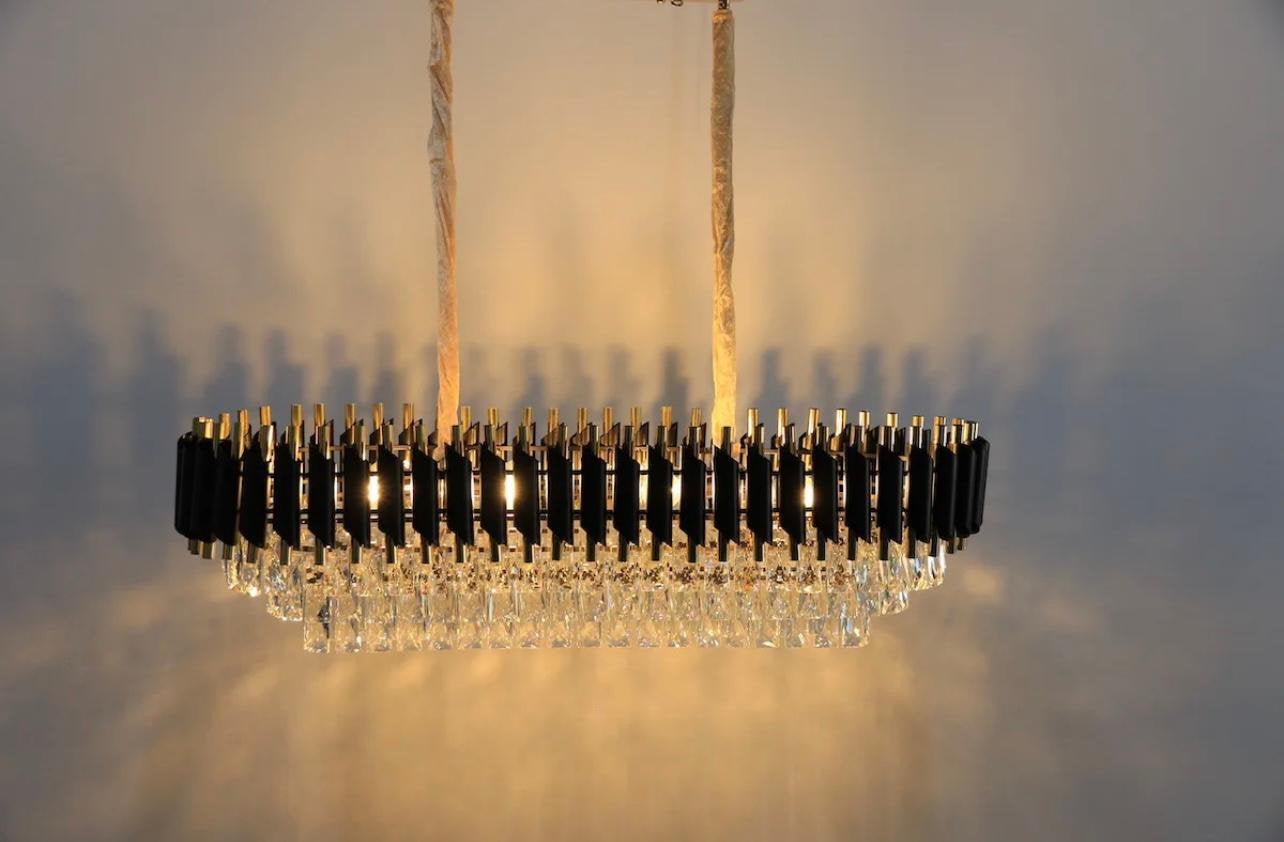 Hanglamp ovaal langwerpig nieuw eric kuster lamp light, Huis en Inrichting, 50 tot 75 cm, Verzenden, Glas, Nieuw