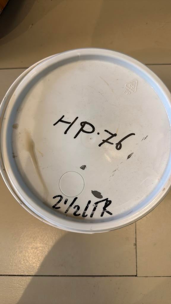 Latex Verf Hella Pais donkergrijs 2 liter, Ophalen, Grijs, Minder dan 5 liter, Verf