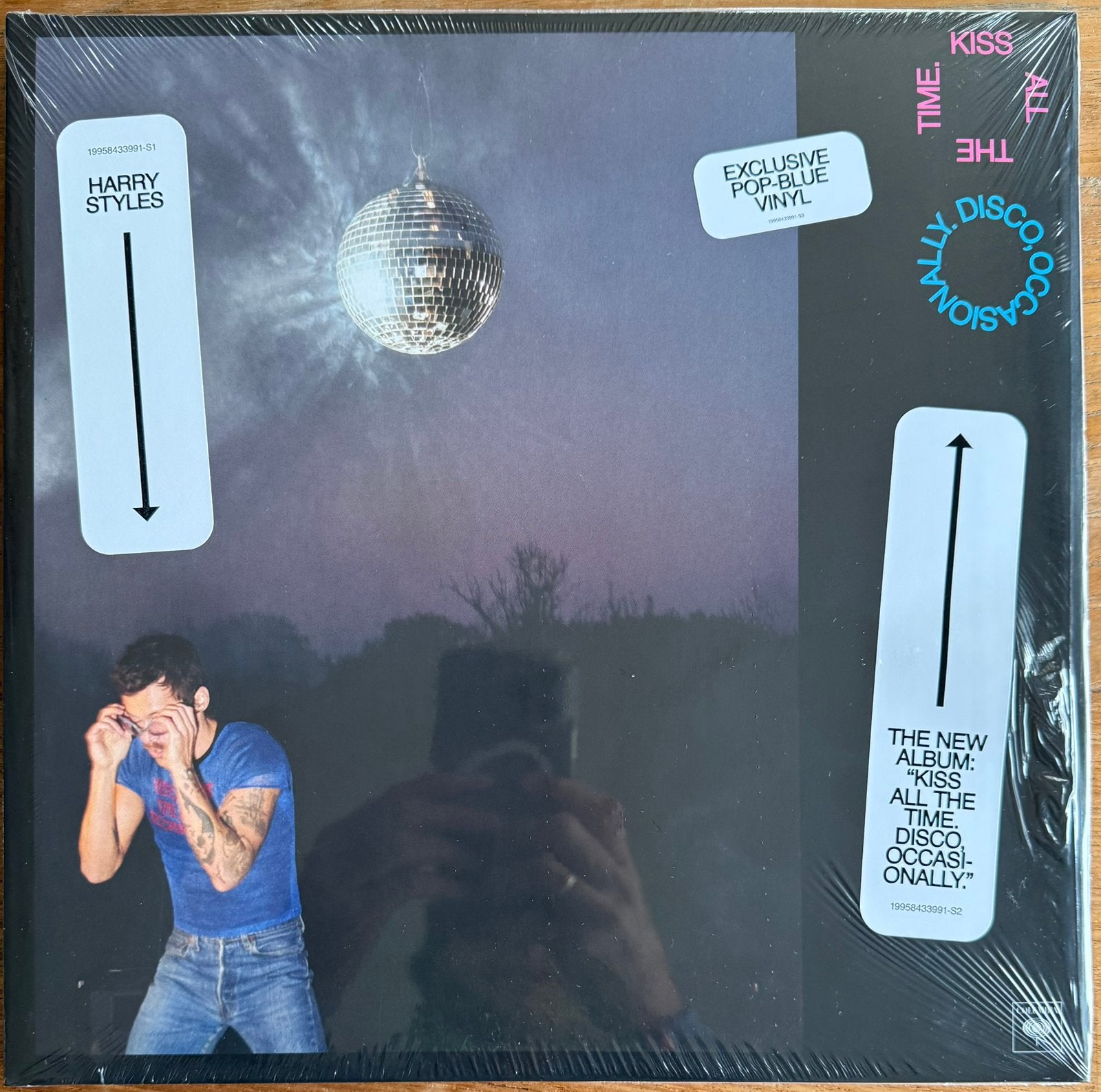 Harry Styles - Kiss All The Time Pop-Blue vinyl (sealed), LP, Pop, Colored vinyl, Ophalen of Verzenden