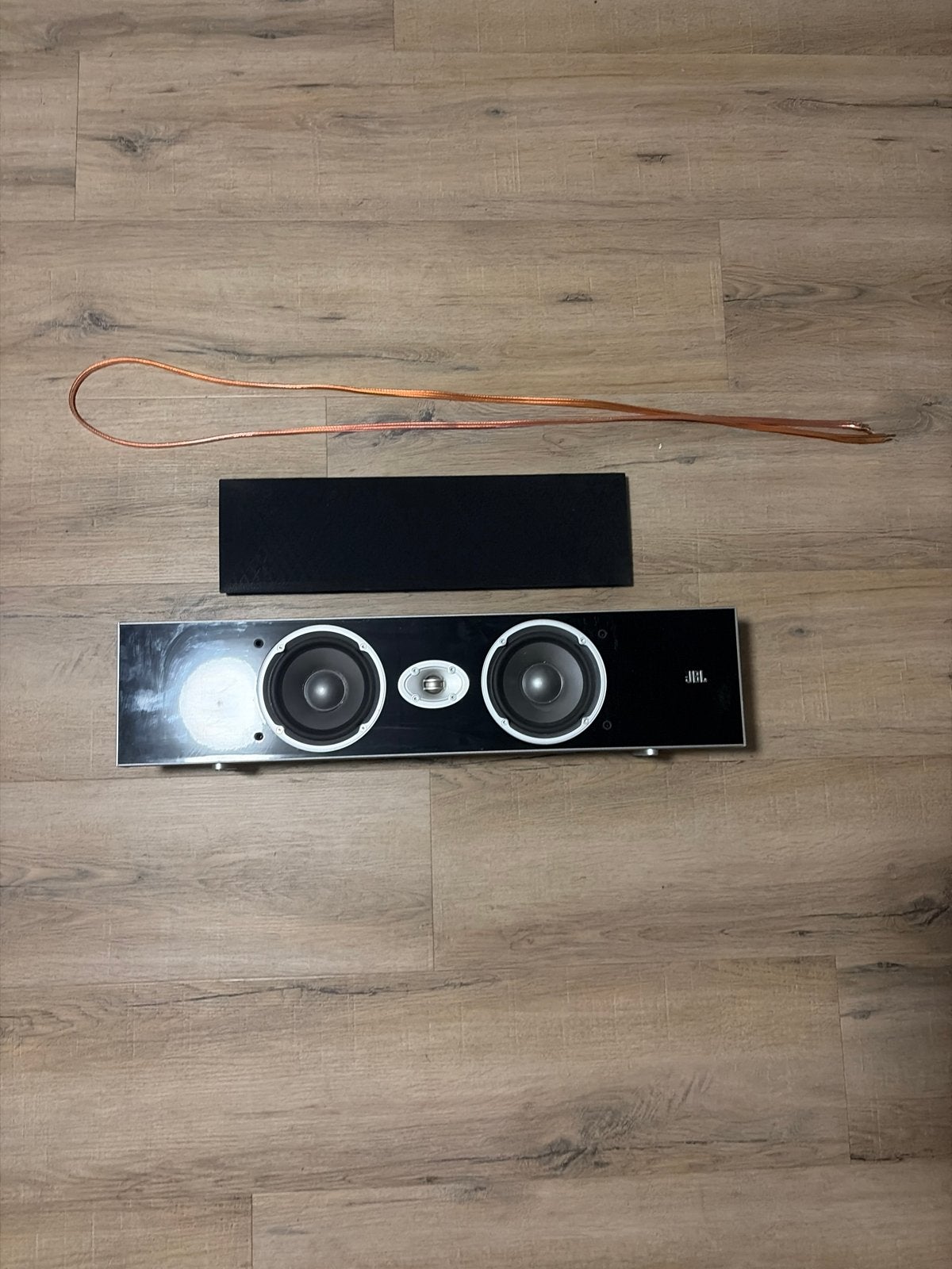 JBL Center Speaker - Zwart, Zo goed als nieuw, Ophalen, JBL, Zo goed als nieuw, Geschikt voor surround/home cinema